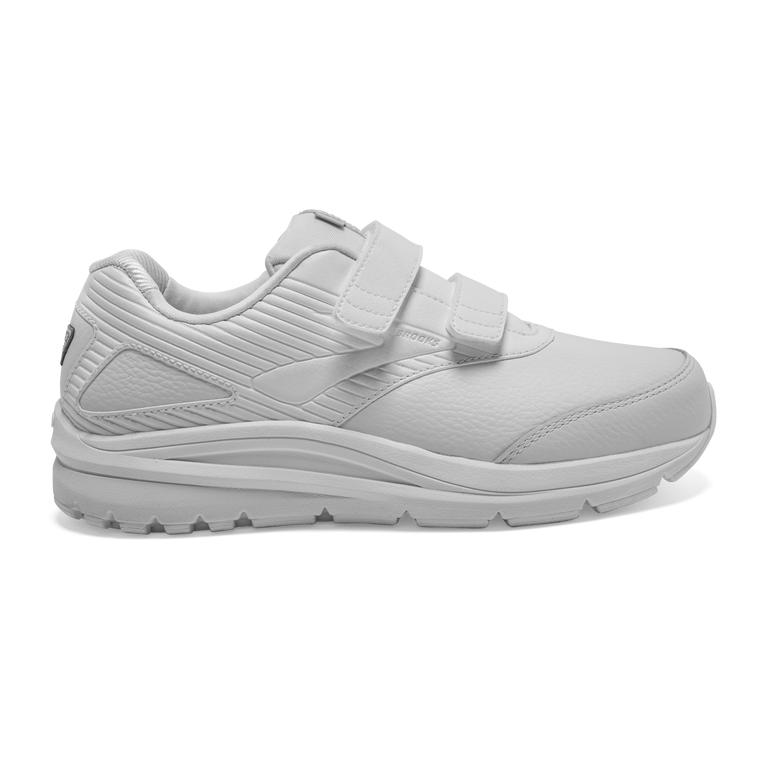 Brooks Addiction Walker V-Strap 2 Walking Shoes - Women's - White/White (08371-KACT)